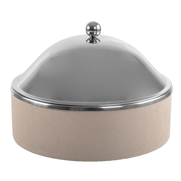 حافظة حرارة مع قاعدة جلدية