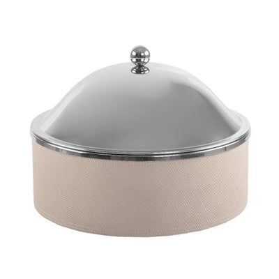 حافظة حرارة مع قاعدة جلدية