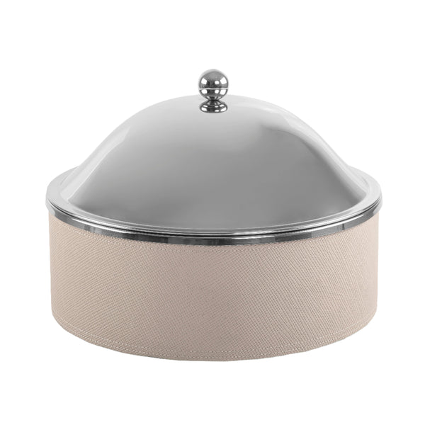 حافظة حرارة مع قاعدة جلدية