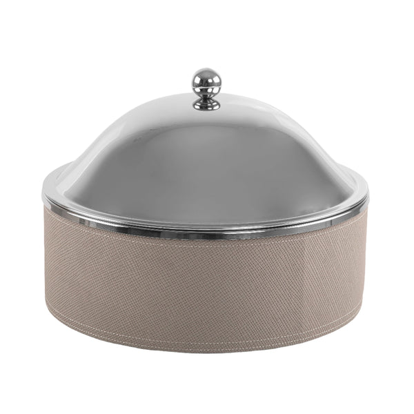 حافظة حرارة مع قاعدة جلدية