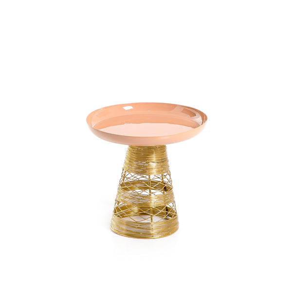 Beige Metal Stand
