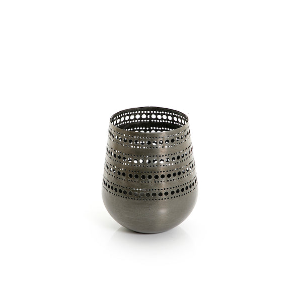 Black Metal Candle Holder