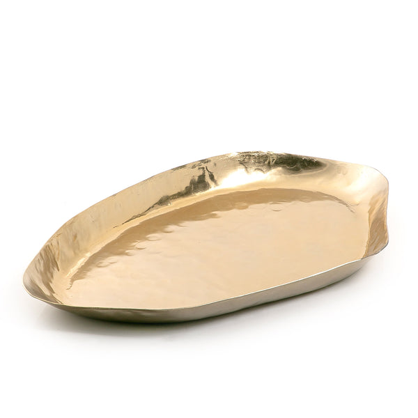 صينية معدن - ذهبي 