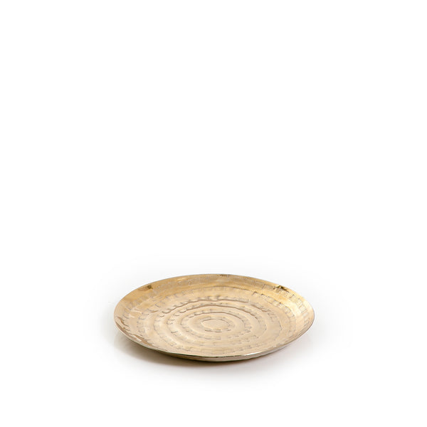 Gold Flat Metal Tray