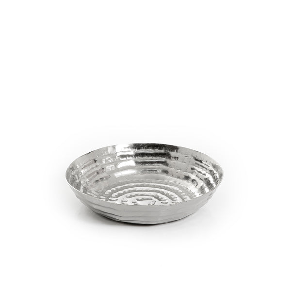 وعاء معدن -فضي