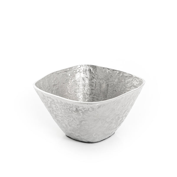 وعاء معدن -فضي