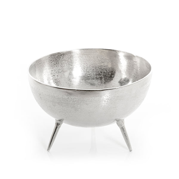 وعاء معدن بأرجل 