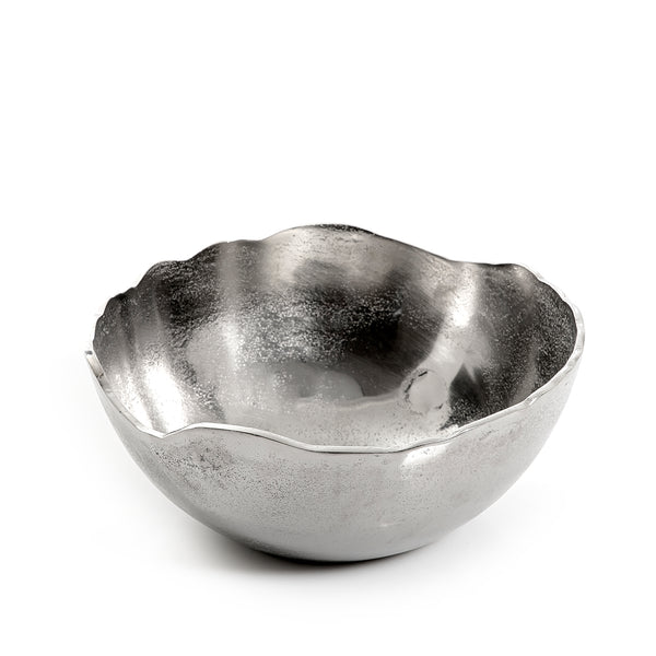 وعاء معدن -فضي