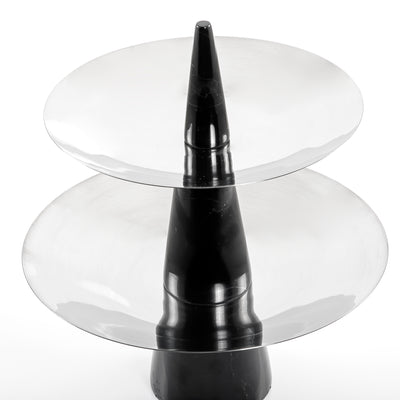 استاند رخام بطبقيين من المعدن