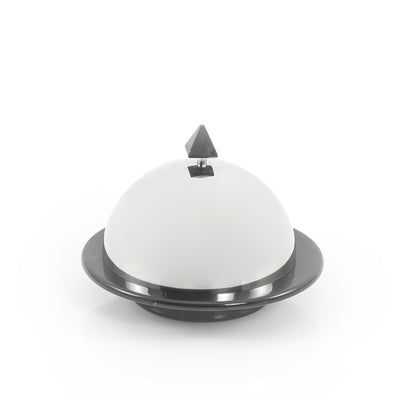 Marble Dish with Metal Lid - Medium