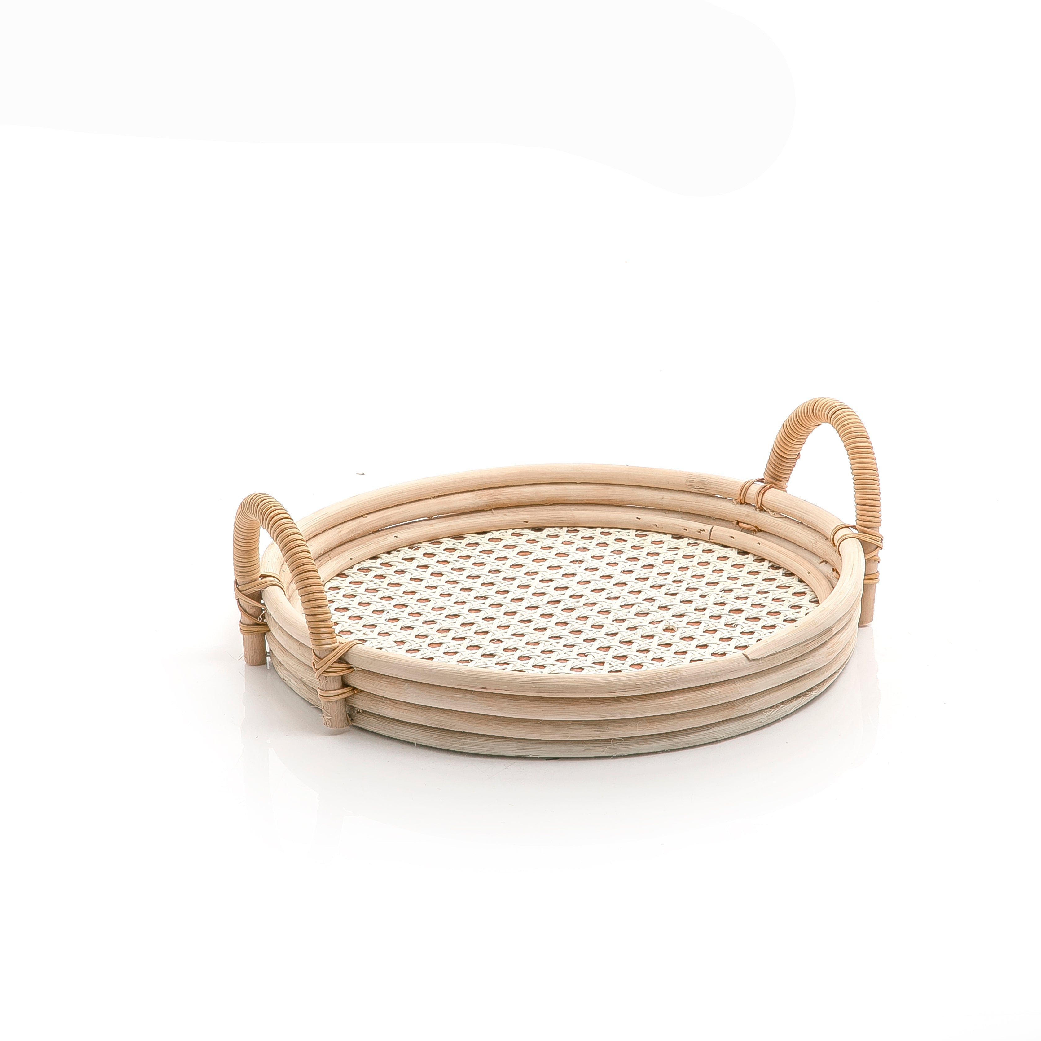Seagrass And Rattan Tray