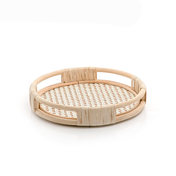 Seagrass And Rattan Tray