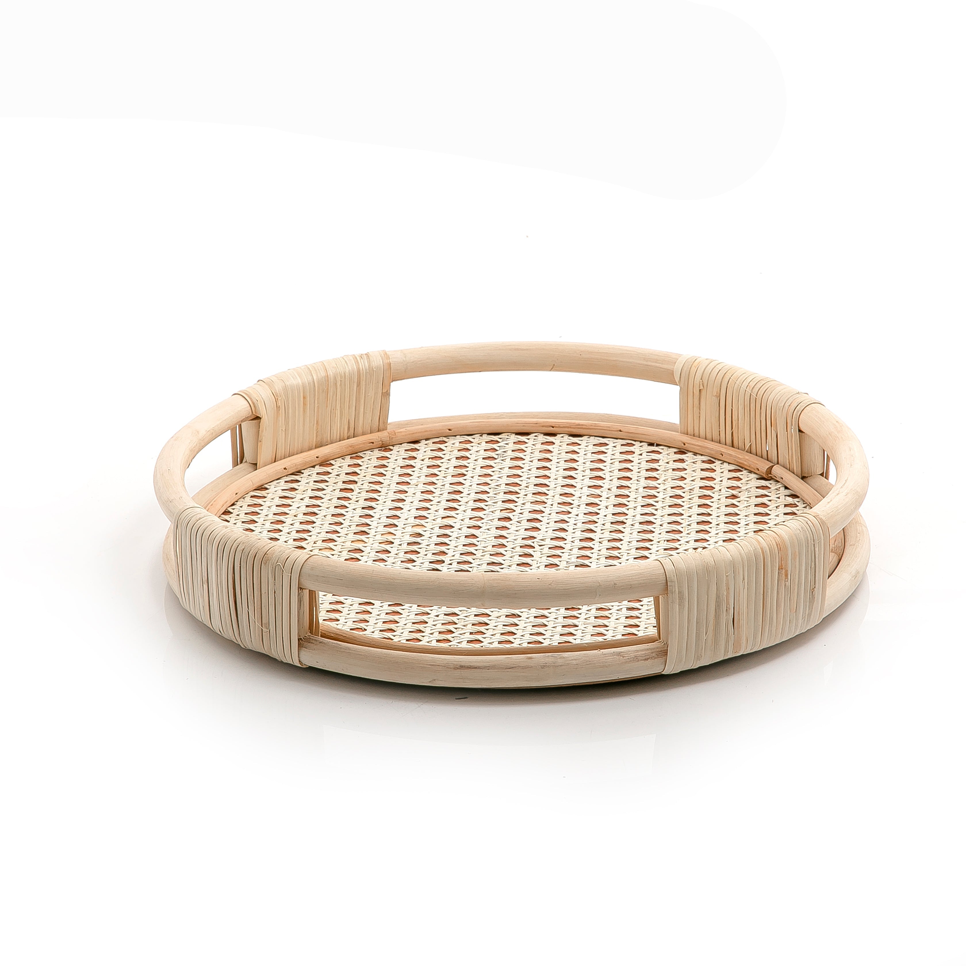 Seagrass And Rattan Tray
