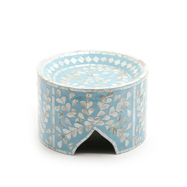 Light Blue Cylindrical Vietnamese Mop Stand