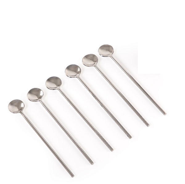 Set of 6 spoon - silver