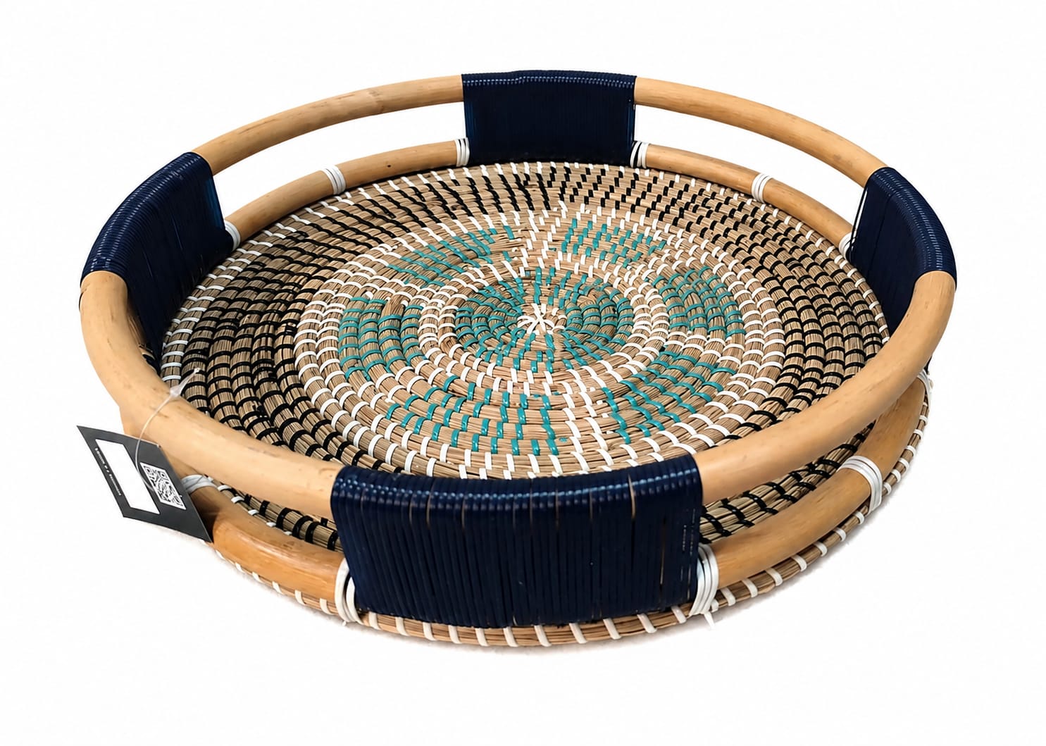 Seagrass And Rattan Tray
