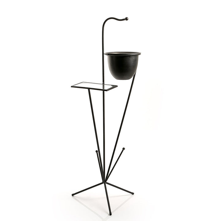 Metal stand with bowl (7090488639683)