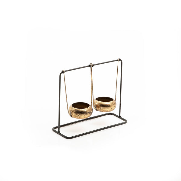 Metal candle holder (7090481692867)