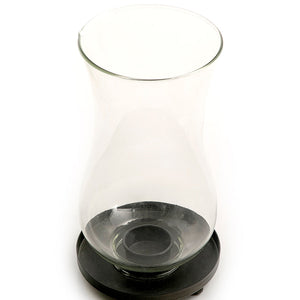Metal and glass candle holder (7090477990083)