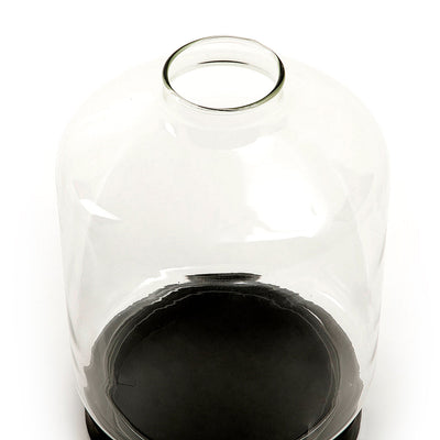 Metal base with glass cover (7090478612675)