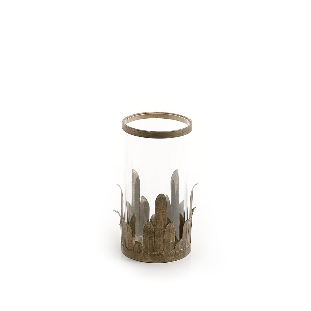 Metal and glass jar (7090478219459)