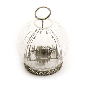 Metal and glass candle holder (7090478121155)