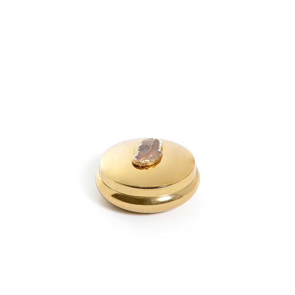 Metal bowl with cover (7225756745923)