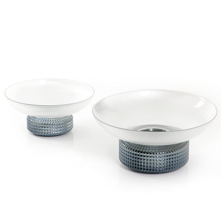 Set of 2 Glass Bowls (7366710132931)