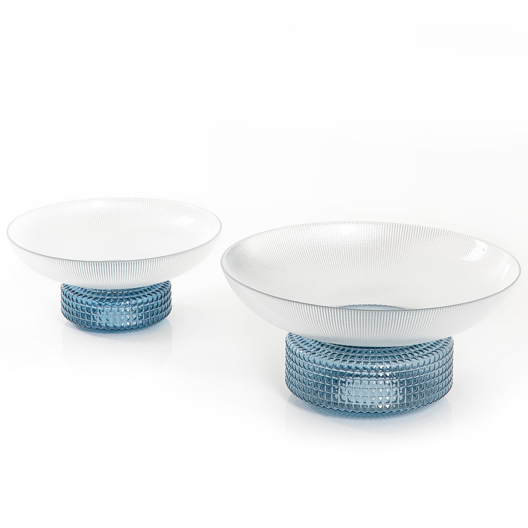 Set of 2 Glass Bowls (7366710132931)