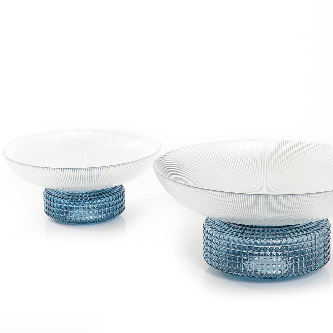 Set of 2 Glass Bowls (7366710132931)