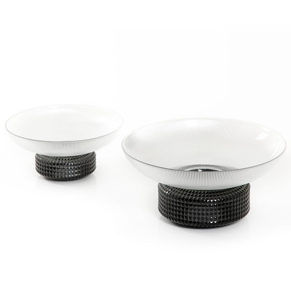 Set of 2 Glass Bowls (7366710296771)