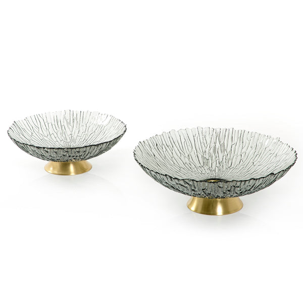 Set of 2 Glass Bowls (7366711017667)