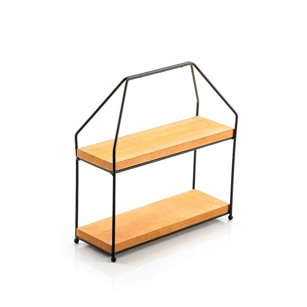 Metal With Wood Stand (6174837211301) (7090493030595)