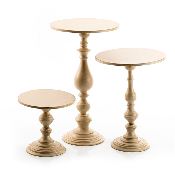 Set Of 3 Metal Stands (7110759022787)