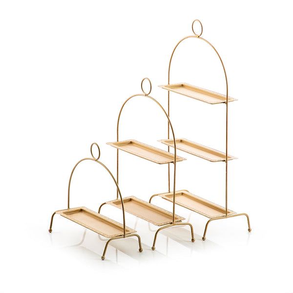 Set Of 3 Metal Stands (7110759088323)