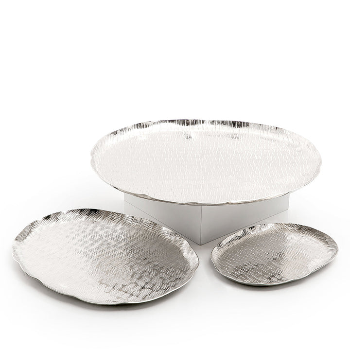 Set of 3 metal trays (7117761675459)