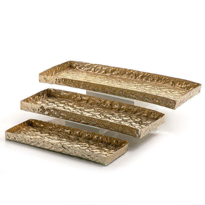 Set of 3 metal trays (7117763346627)