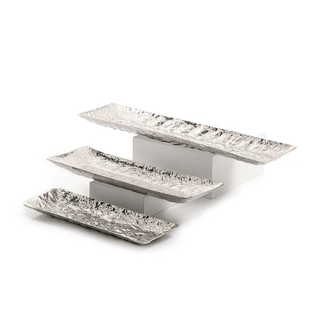 Set of 3 metal trays (7117763674307)