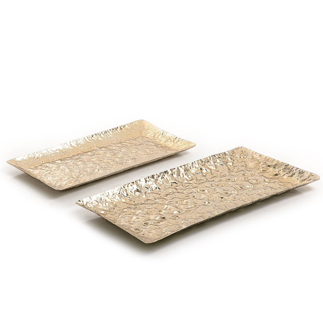 Set of 2 metal trays (7117763739843)