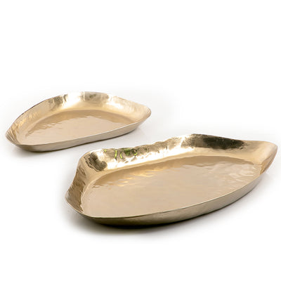 Set of 2 metal trays (7117758595267)