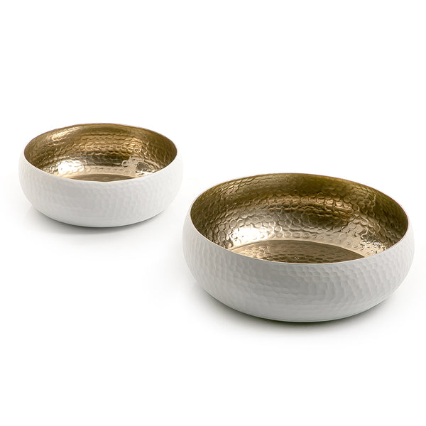 Set of 2 metal bowl (7117764329667)