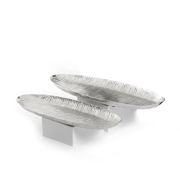 Set of 2 metal trays (7222907207875)