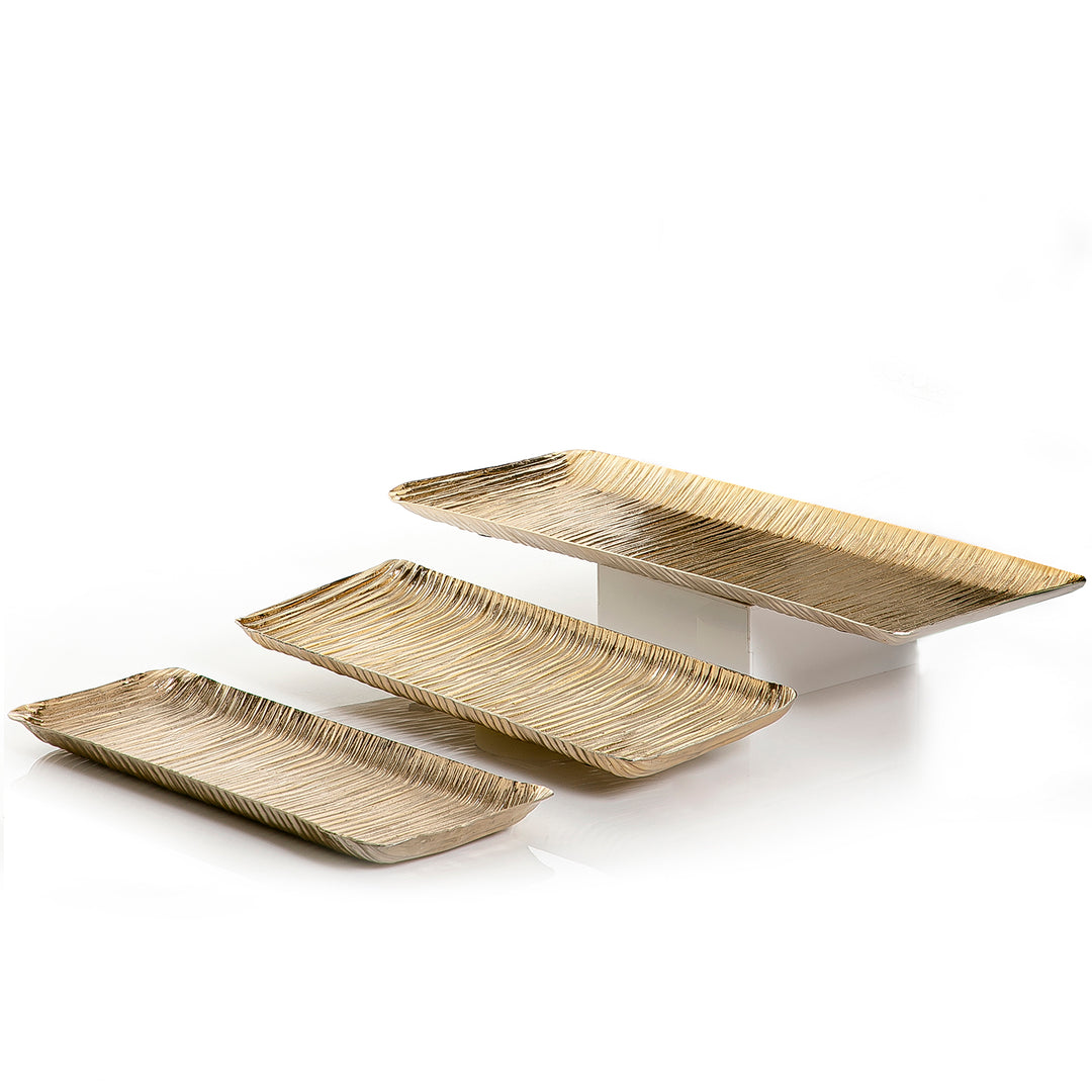 Set of 3 metal trays (7222434267331)