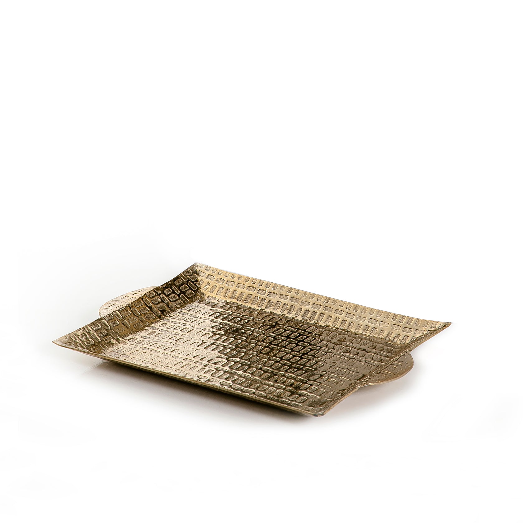 Set of Squared Metal Trays with Patterns – CascadesKsa