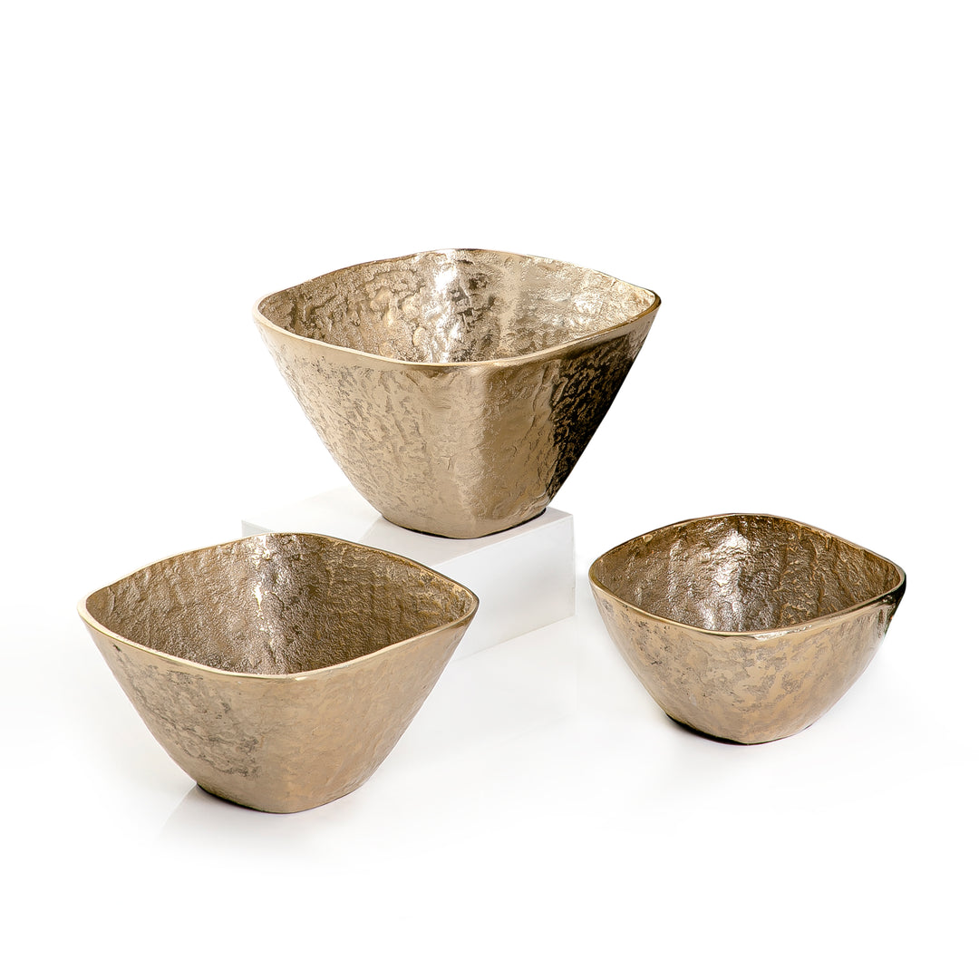 Set 3 metal bowls (7222805397699)