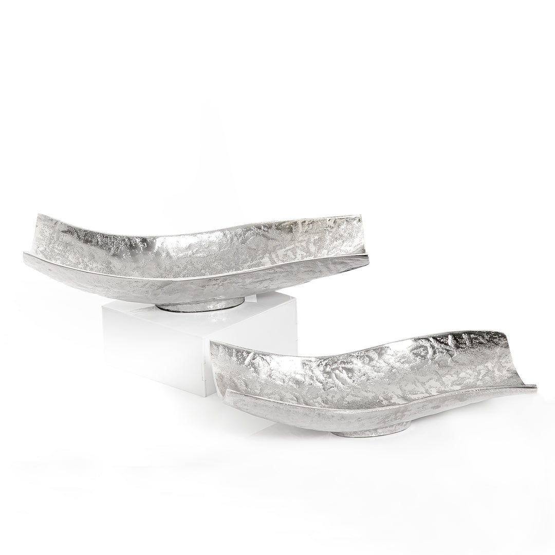 Set of 2 metal trays (7222823256259)