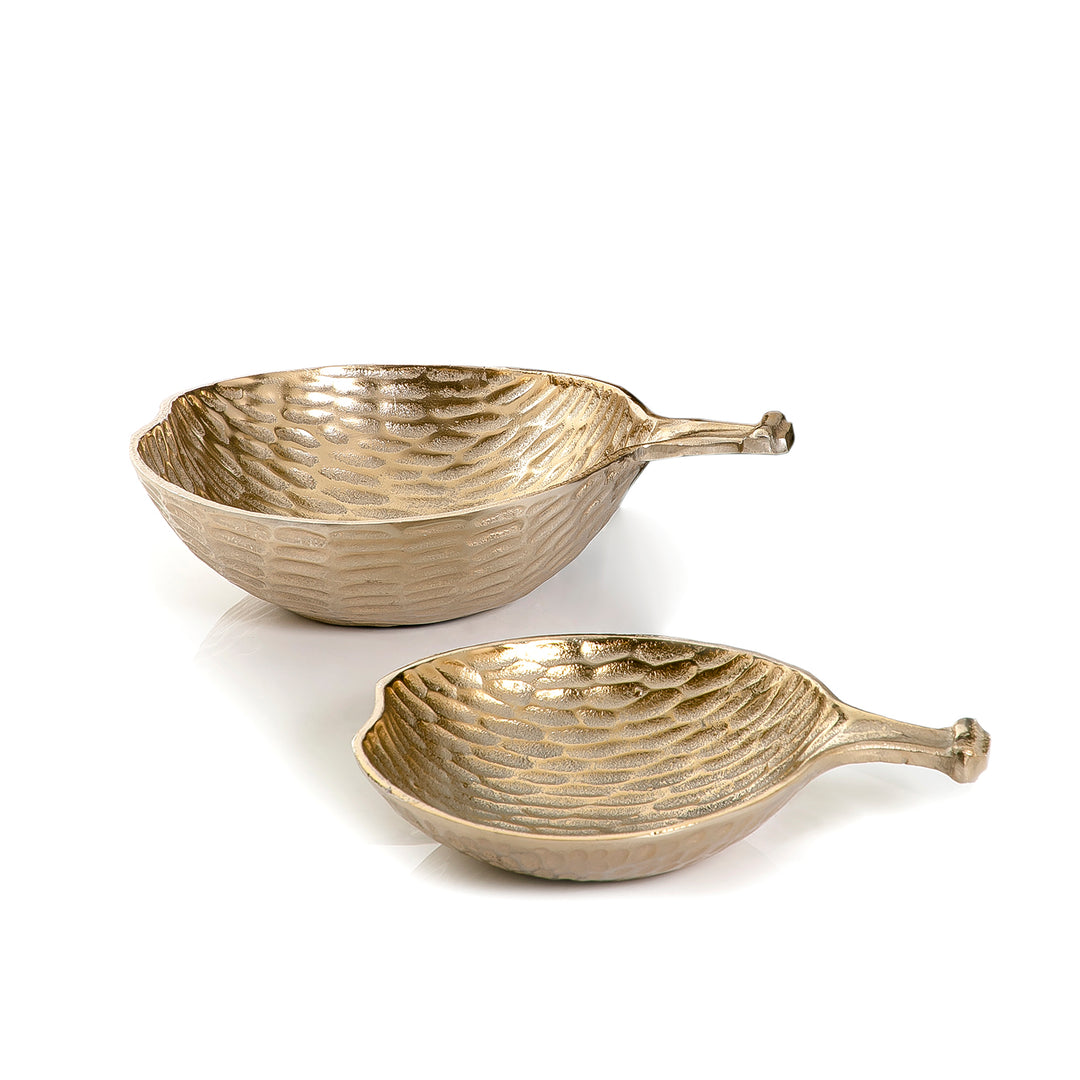 Set of 2 metal bowls (7222490366147)