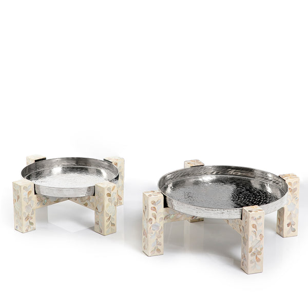 Set of 2 Mother of pearl with gift box (7507630031043)