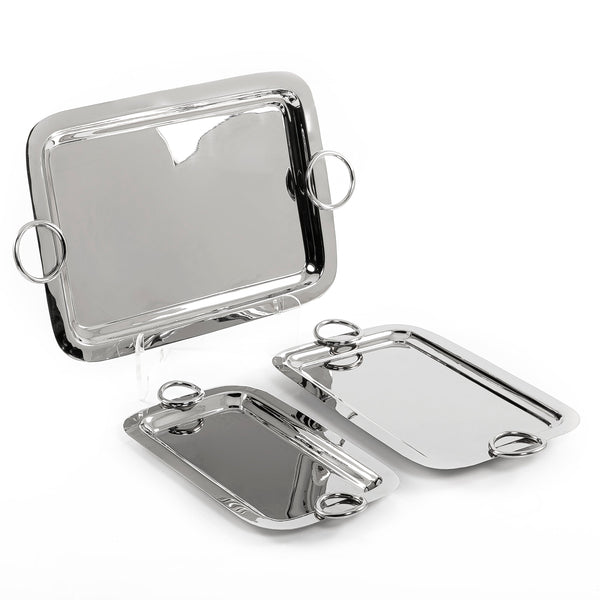 Set of 3 metal trays (7621909053635)