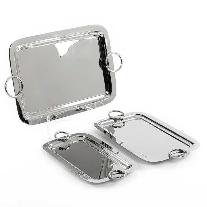 Set of 3 metal trays (7621909053635)